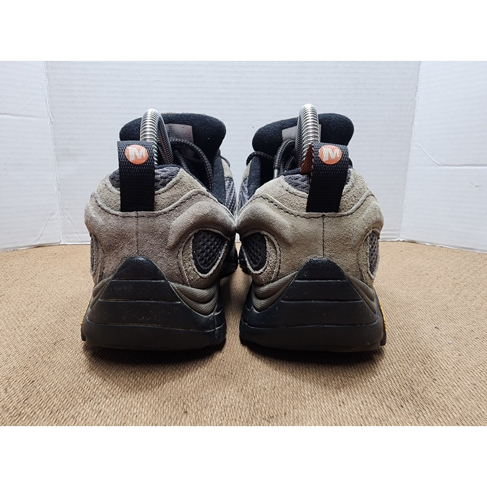 Merrell Men's size 7.5 MOAB Vibram Beluga Gray/Black Walking Show Hiking Show - Picture 3 of 7
